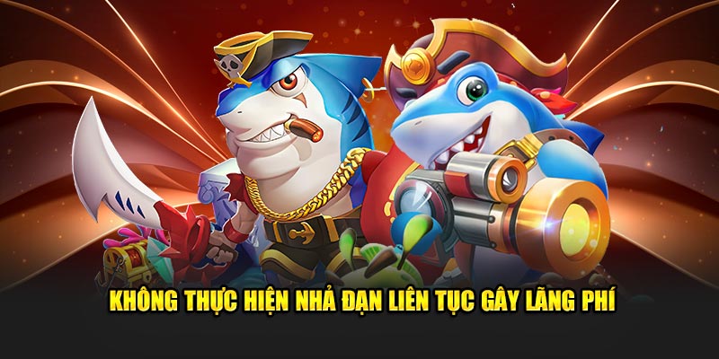 Không thực hiện nhả đạn liên tục gây lãng phí